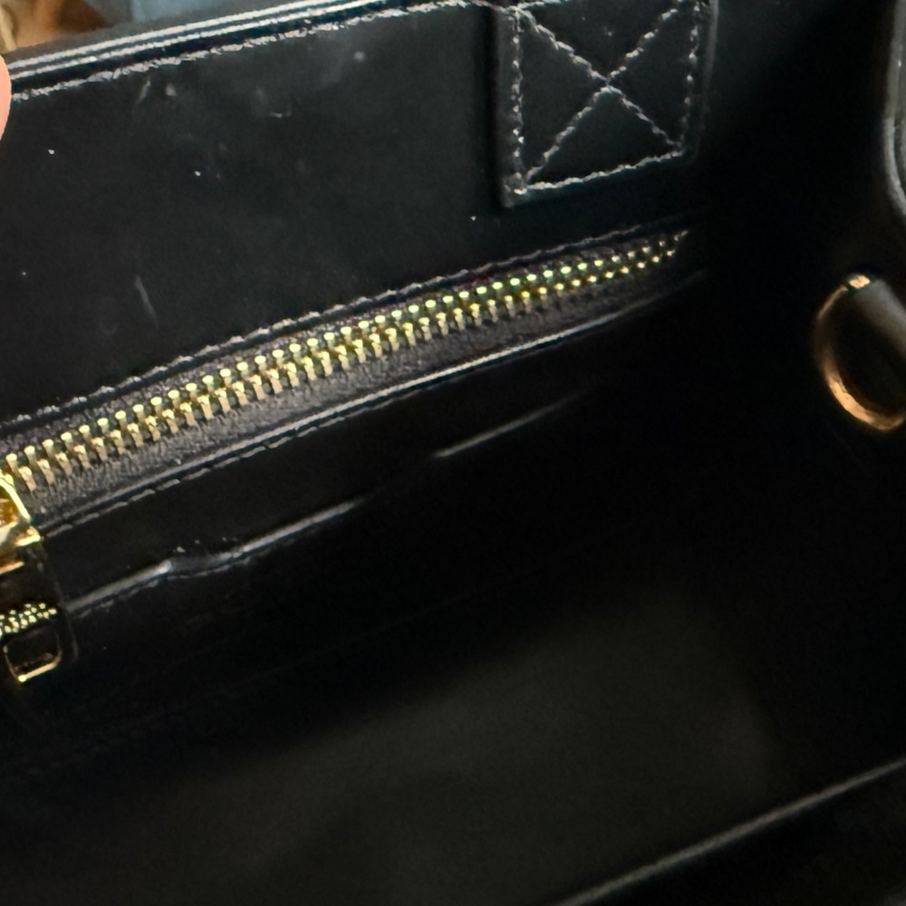 Dolce & Gabbana Mini Top Handle Bag DG Daily Shopper D&G Tote Bag Black Calfskin - Picture 12 of 16